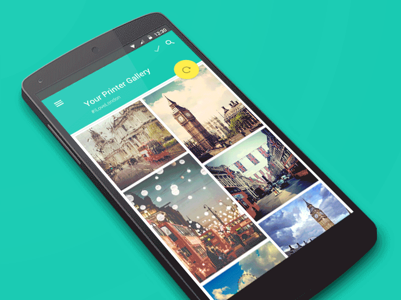 Material design gallery animation android animation app design flat gallery gif google material mobile ui ux