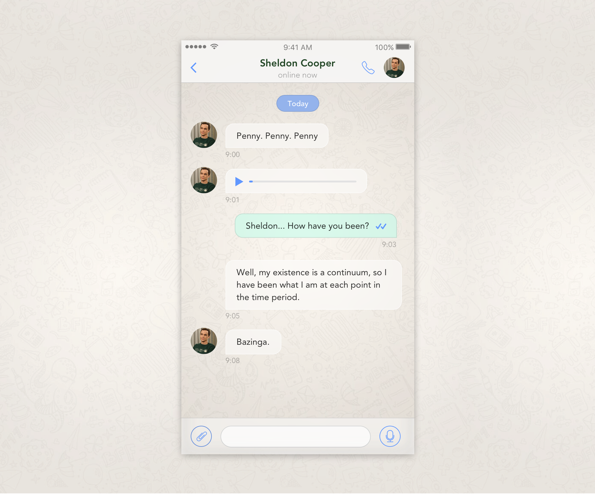 Download Whatsapp redesign by Julia Mattos on Dribbble