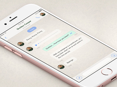 Whatsapp redesign app chat ios iphone message messaging messenger redesign ui whatsapp
