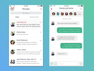 Messaging app