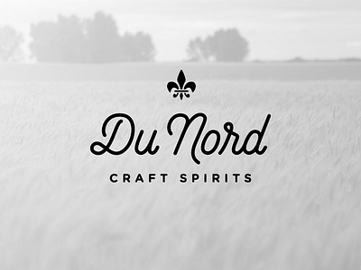 Du Nord Craft Spirits Logo branding custom logo