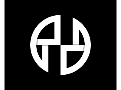 p + d Logo elegan letter logo minimalists modern monogram