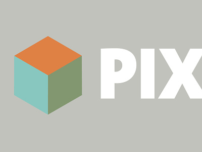 Pixelbots logo cube logo pixelbots
