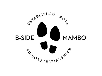 B-Side Mambo logo exploration - concept 1