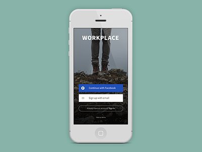 Workplace App app log in login mobile pitch sign in
