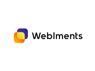 Weblments branding logo logotype weblments