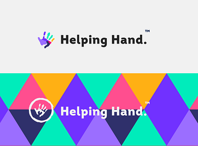 Helping Hand logo logotype