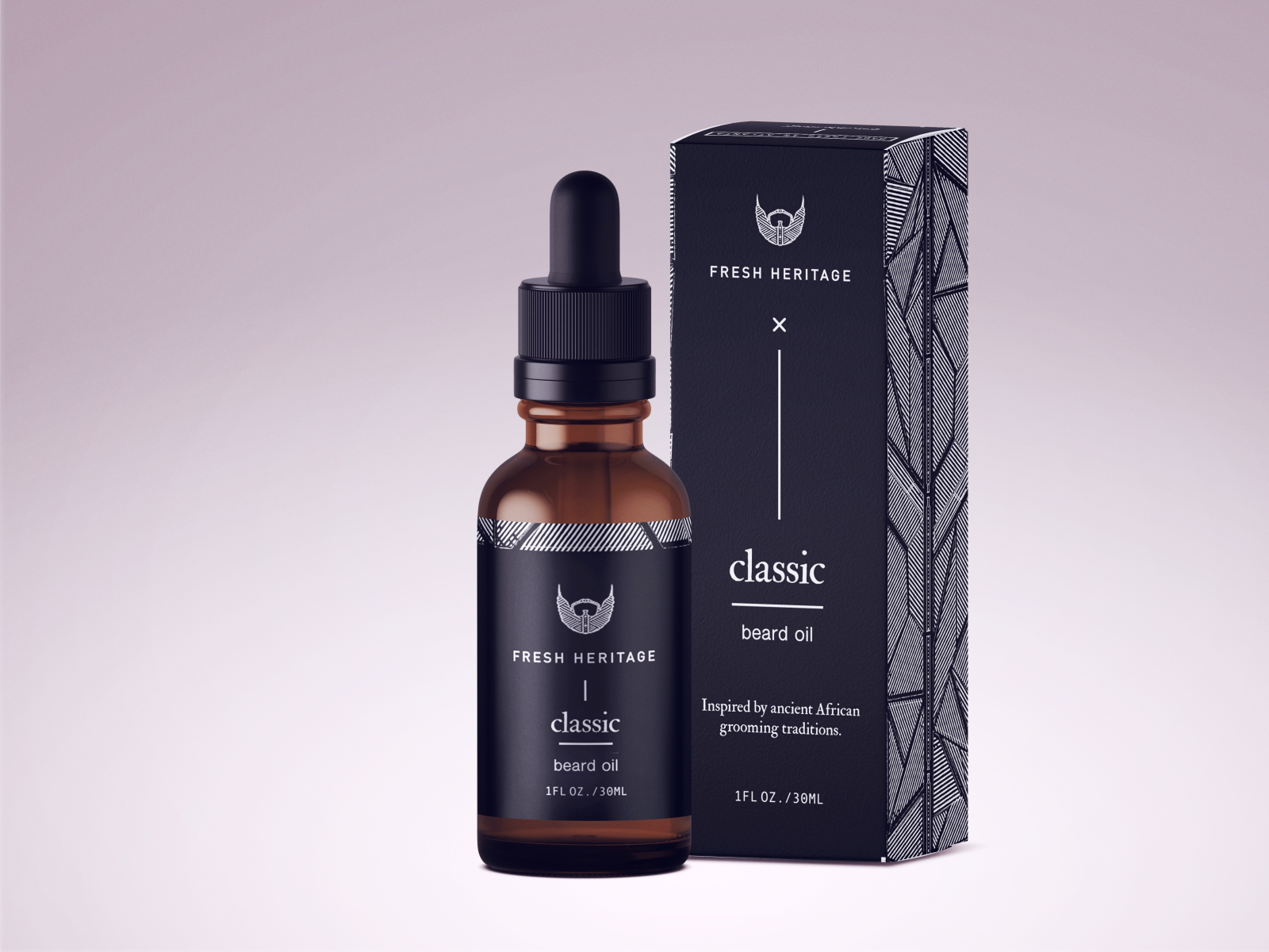 Beard Oil Brand Mock up design by Maria Castro on Dribbble