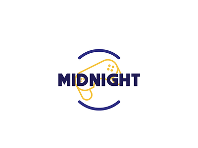 MIDNIGHT design games logo gaminglogo icon illustration logo logo logodesign vector