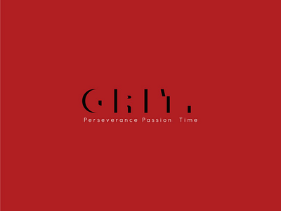 GRIT. minimal logo logos