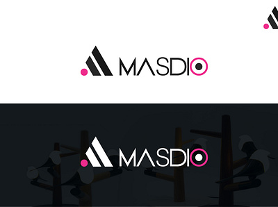 Masdio Logo, M logo branding branding design design illustration logo logodesign logos logotype minimal modern