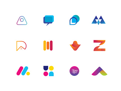 Logos app app logo branding color colorful colors design icon illustrator latter logo logo brand mark logo branding modern logo tech texture ui ux