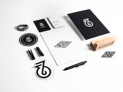 Design By Diamond 2017 Branding brand business cards design design by diamond icon logo print stickers tee shirt