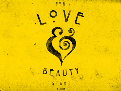 With love and beauty