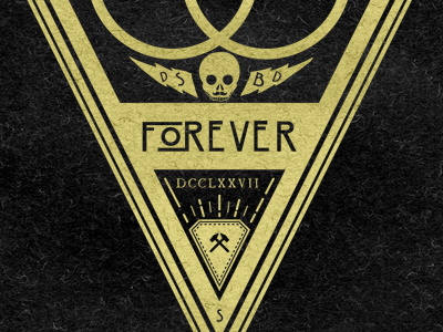 Since The Beginning designbydiamond diamond dsbd forever skull