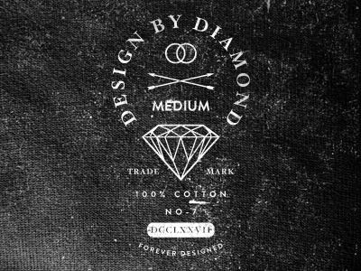 Size tag / Spring DsBD arrow arrows brand clothing design designbydiamond designed diamond forever logo mark shirt size tag texture trade vintage