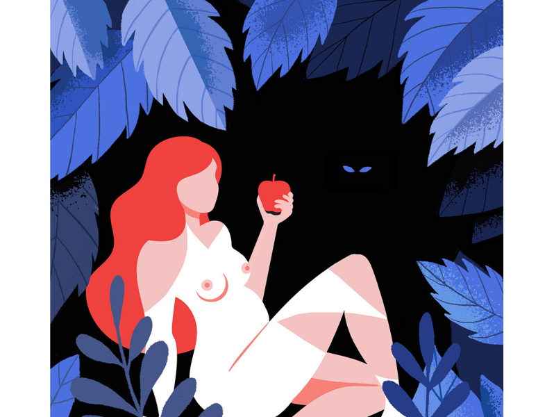 Just Before digital illustration illustration nude woman