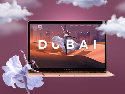UI/UX Design Ballet Dubai ballet branding dubai landing landing page tour tourism uiux web design webdesign website