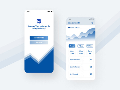 Mobile App - Dashboard Design dashboard design mobile app ui ux