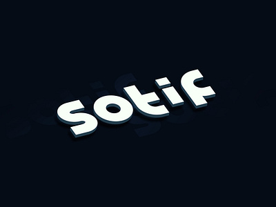 Sotif font design