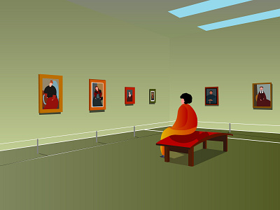 Tate Modern Museum illustration london modern museum tate