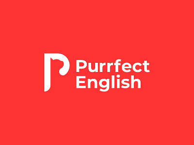 Logo Design for Purrfect English