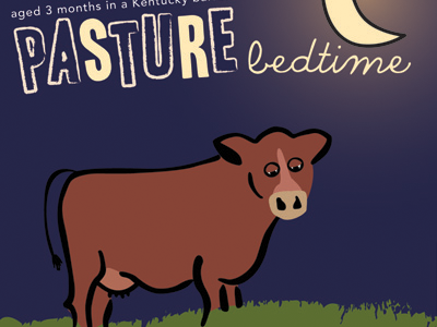 Pasture Bedtime Label label winery