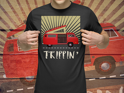 Trippin t-shirt design