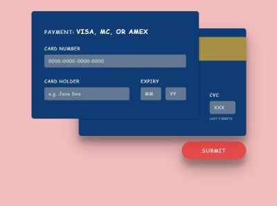 Check Out Card coding design flat ui ux web