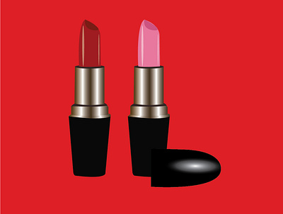 lipstick Illustration branding design illustration lipstick vector