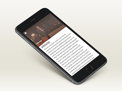 PI.CO for iPhone - Reading View app ios iphone mobile pico typography ui