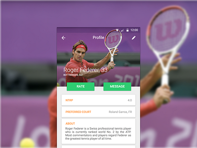 Tennis Buddy for Android android buddy design material tennis