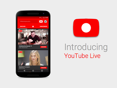 YouTube Live for Android