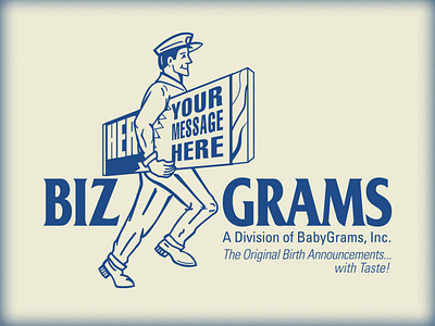 BizGrams - Promotional candy wrappers logo