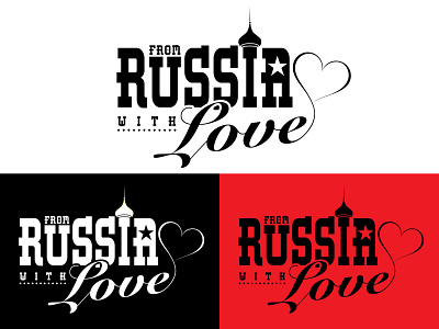 From Russia With Love - logo