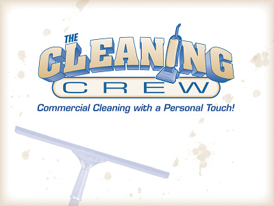 The Cleaning Crew - Logo design