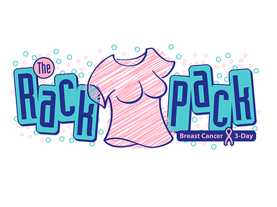 The Rack Pack - Breast Cancer Awareness logo