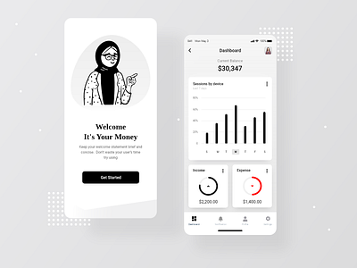 Finance Mobile App Design