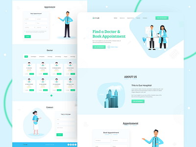 Medical Center - Landing Page