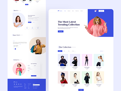 Fashion Landing page