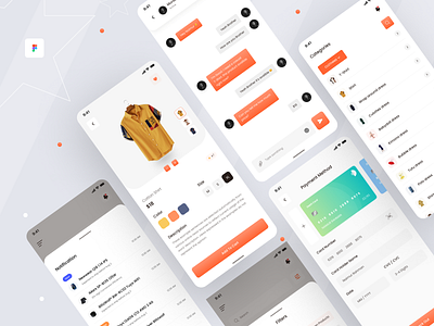 E-commerce - Mobile App (Part 2) 2020 trend app app design branding creative e commerce e commerce app e commerce design e commerce shop fashion fashion app interface minimal mobile app mobile app design mobile design mobile ui ui uiux ux