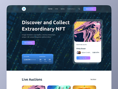 NFT Marketplace Website