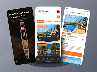 Hotel Booking App Design