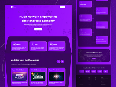 Crypto Website Design clean community creative crypto cryptocurrency dark design graphic design illustration interface landing page minimal nfts team ui ui design uiux ux website