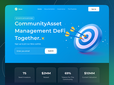 Crypto Asset Management Website asset binance bitcoin blockchain coin crypto cryptocurrency dark ethereum exchange investment landingpage modern modernstyle trading ui usdt ux wallet website