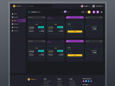 Crypto Betting Platform