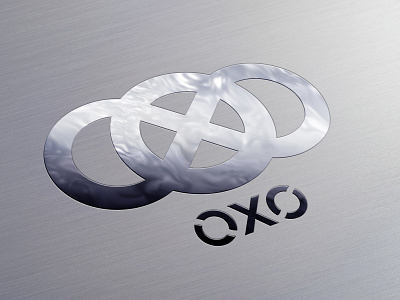 OXO Metallic Design app design graphic illustration illustrator logo minimal typography vector web