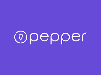 Pepper logo brand brand identity branding branding concept branding design design foster graphic graphic design graphicdesign logo logodesign logos logotype marketing purple purple logo social app ui uiux