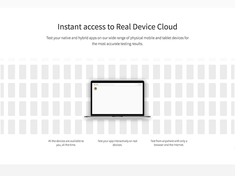 Connect to a physical device remotely