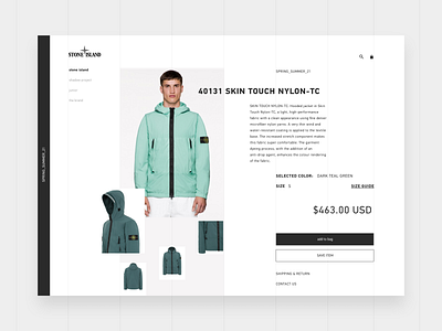 ecommerce online shop - UI design